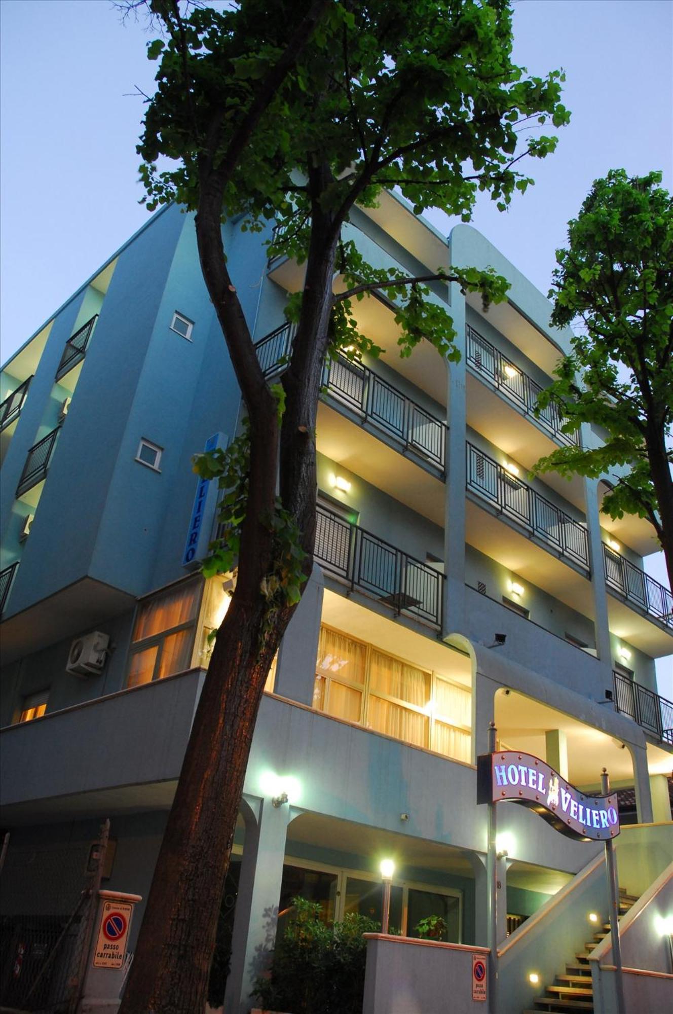Hotel Veliero Rimini Esterno foto